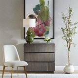 Dark Acacia 3-Drawer Chest by Uttermost Between the Lines, alternate view 3