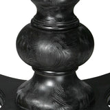 Black Baluster Round Dining Table by Uttermost Brynmore, alternate view 3