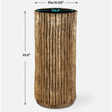 Modern European furniture - Textured Cylindrical Drink Table - www.oroa.com