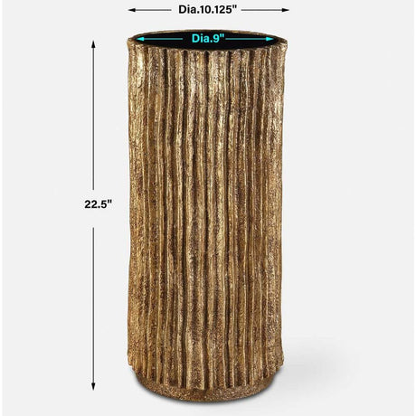 Modern European furniture - Textured Cylindrical Drink Table - www.oroa.com