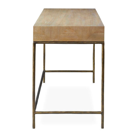 Modern European furniture - Primavera Wood 1-Drawer Desk - www.oroa.com