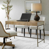 Modern European furniture - Primavera Wood 1-Drawer Desk - www.oroa.com