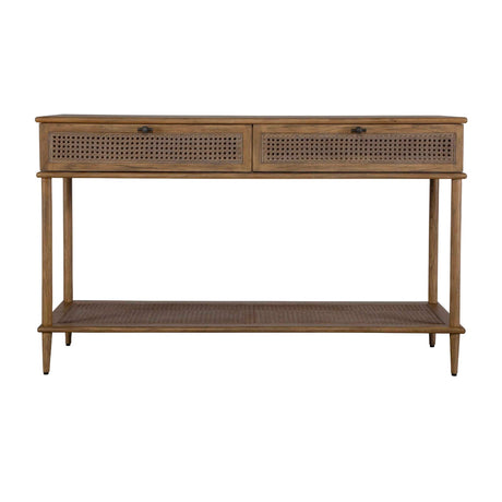 2-Drawer Cane Console Table by Uttermost Coast