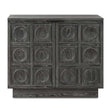 Circle Carved Elm 2-Door Cabinet by Uttermost Shelby