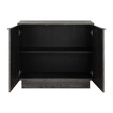 Circle Carved Elm 2-Door Cabinet by Uttermost Shelby, alternate view 3