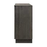 Circle Carved Elm 2-Door Cabinet by Uttermost Shelby, alternate view 6