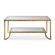 Gold Framed Coffee Table by Uttermost Katina