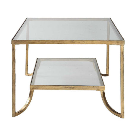 Gold Framed Coffee Table by Uttermost Katina, alternate view 4