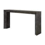 Chiseled Black Elm Console Table by Uttermost Thoreau, alternate view 3