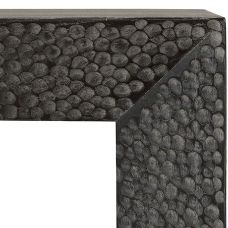 Chiseled Black Elm Console Table by Uttermost Thoreau, alternate view 5