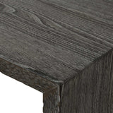 Chiseled Black Elm Console Table by Uttermost Thoreau, alternate view 6