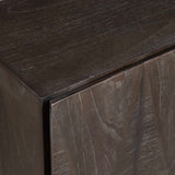 Black Mindi Faceted 2-Door Cabinet by Uttermost Marico, alternate view 7