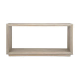 Light Oak Console Table by Uttermost Prism