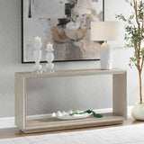 Light Oak Console Table by Uttermost Prism, alternate view 6