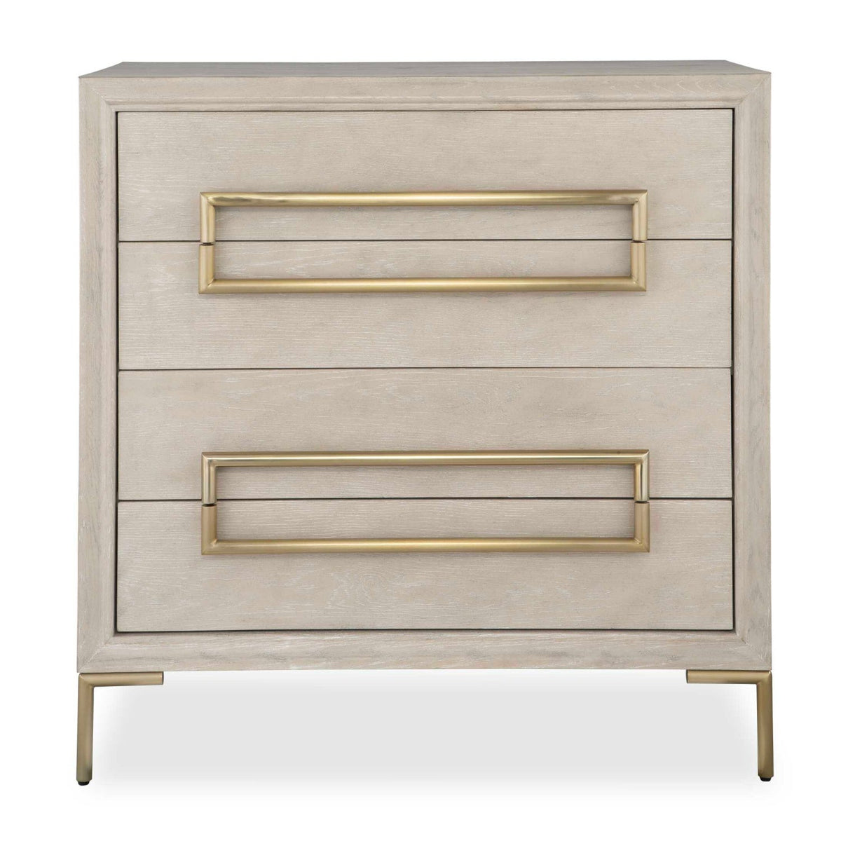Light Oak 4-Drawer Accent Chest by Uttermost Alessia