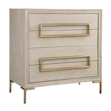Light Oak 4-Drawer Accent Chest by Uttermost Alessia, alternate view 3