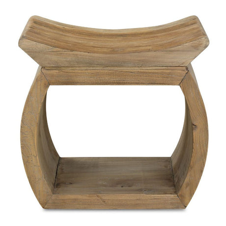 Modern European furniture - Elm Wood Accent Bench - www.oroa.com