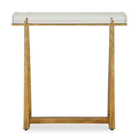 Modern European furniture - Crystal Top Accent Table - www.oroa.com