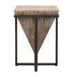 Modern European furniture - Fir Wood Pyramid Side Table - www.oroa.com