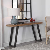 Modern European furniture - Fir Wood Console Table - www.oroa.com