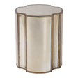 Antique Mirror Quatrefoil Accent Table by Uttermost Harlow
