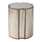 Antique Mirror Quatrefoil Accent Table by Uttermost Harlow, alternate view 3