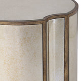 Antique Mirror Quatrefoil Accent Table by Uttermost Harlow, alternate view 4