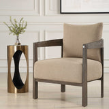 Modern European furniture - Cylindrical Brass Mirrored Drink Table - www.oroa.com