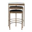 Gold Framed Nesting Tables (3) by Uttermost India