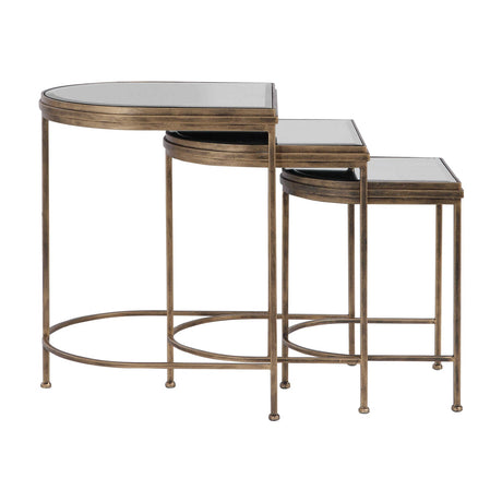 Gold Framed Nesting Tables (3) by Uttermost India, alternate view 4
