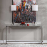Modern European furniture - Beveled Mirror Console Table - www.oroa.com
