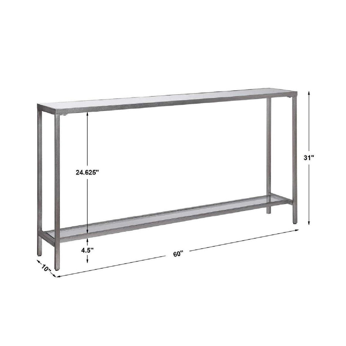 Modern European furniture - Beveled Mirror Console Table - www.oroa.com
