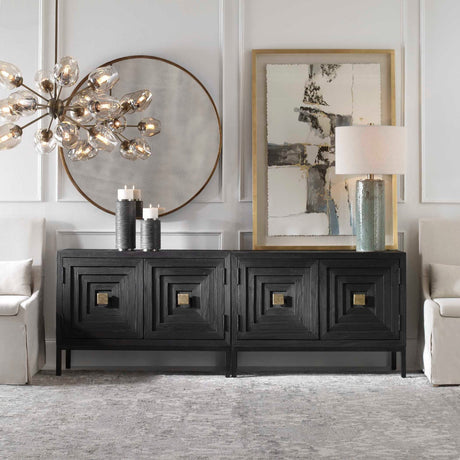 Modern European furniture - Fir Wood 2-Door Cabinet - www.oroa.com