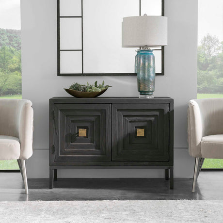 Modern European furniture - Fir Wood 2-Door Cabinet - www.oroa.com