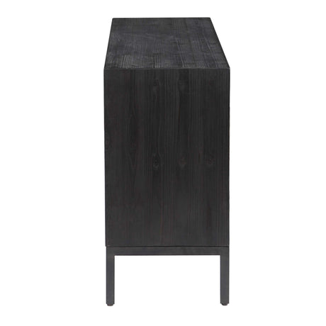 Modern European furniture - Fir Wood 2-Door Cabinet - www.oroa.com
