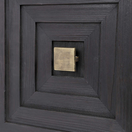 Modern European furniture - Fir Wood 2-Door Cabinet - www.oroa.com