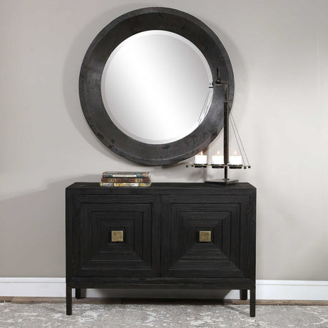 Modern European furniture - Fir Wood 2-Door Cabinet - www.oroa.com