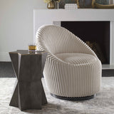 Modern European furniture - Gray Star-Shaped Accent Table - www.oroa.com