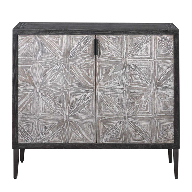 Oak Mosaic 2-Door Cabinet by Uttermost Laurentia