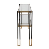 Gold Leaf Console Table by Uttermost Kentmore, alternate view 4