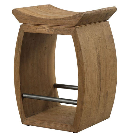 Elm Wood Counter Stool by Uttermost Connor