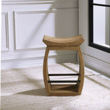 Elm Wood Counter Stool by Uttermost Connor, alternate view 7