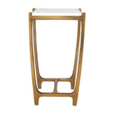 Modern European furniture - Antique Gold Framed Accent Table Table - www.oroa.com