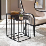 Modern European furniture - Cast Aluminum Nesting Tables (3) - www.oroa.com
