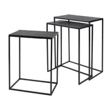 Modern European furniture - Cast Aluminum Nesting Tables (3) - www.oroa.com