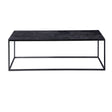 Modern European furniture - Bronze Aluminum Coffee Table - www.oroa.com