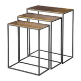 Modern European furniture - Cast Aluminum Nesting Tables (3) - www.oroa.com