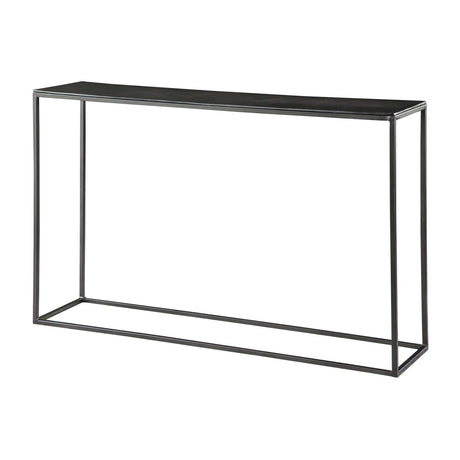 Black Iron Industrial Console Table by Uttermost Coreene, alternate view 3