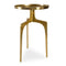 Modern European furniture - Round Cast Aluminum Accent Table - www.oroa.com