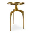 Modern European furniture - Round Cast Aluminum Accent Table - www.oroa.com